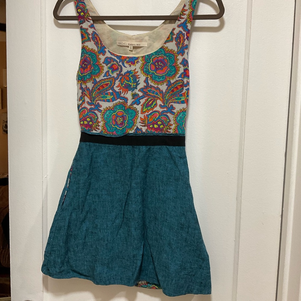 Rachel Roy Multi Media Shift Dress
